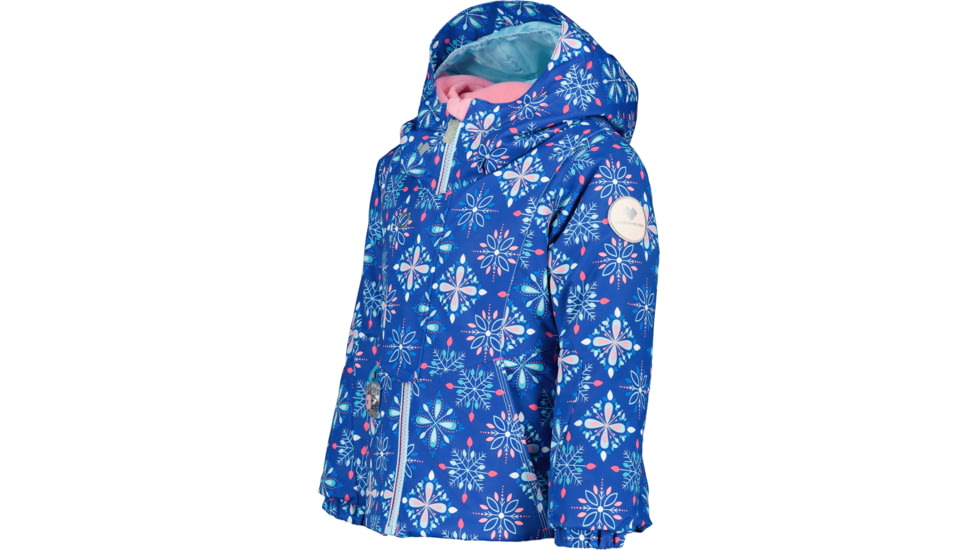 Obermeyer Livia Jacket - Girls, 2, Blue Snowflakes, 51081-22158-2