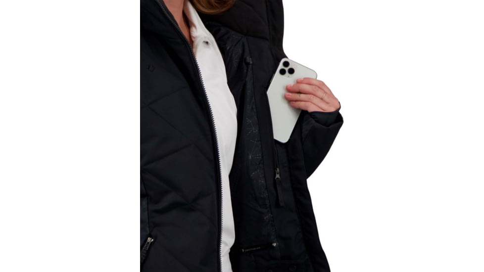 Obermeyer Lorena Jacket - Womens, Black, 14 Petite, 11157-16009-14P