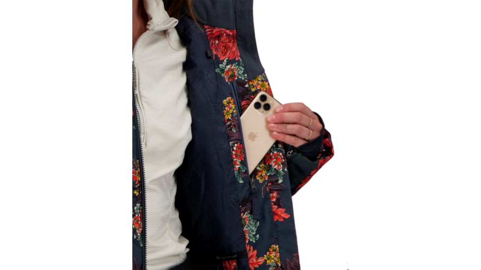 Obermeyer Lorena Jacket - Womens, Sunset Floral, 18, 11157-21130-18