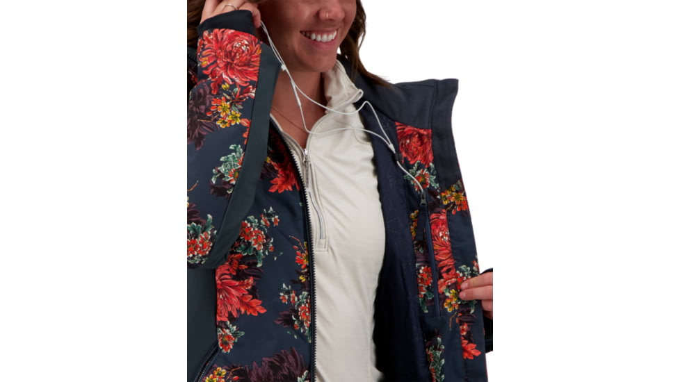 Obermeyer Lorena Jacket - Womens, Sunset Floral, 18, 11157-21130-18