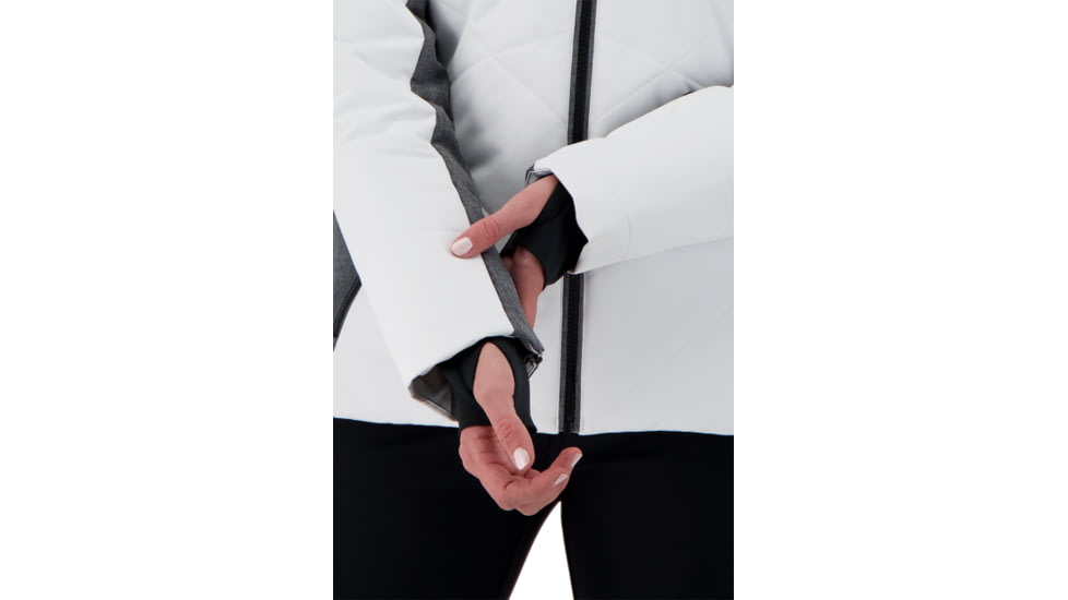 Obermeyer Lorena Jacket - Womens, White, 4, 11157-16010-4