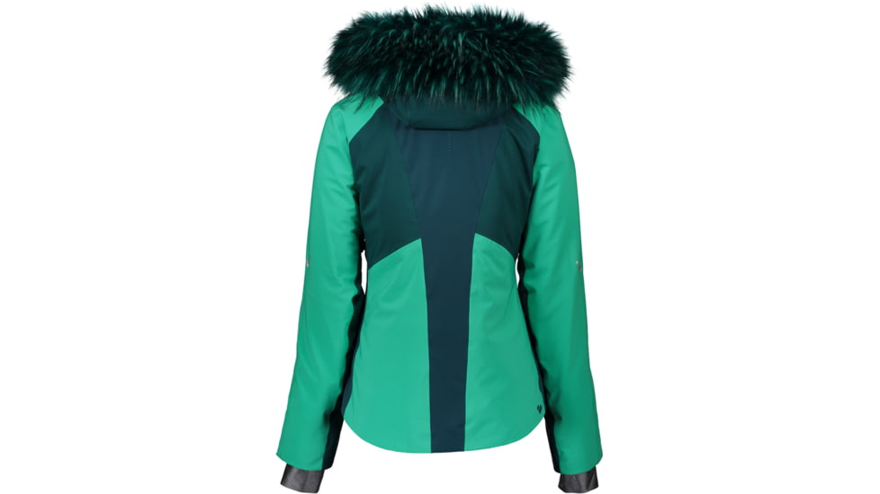 Obermeyer Malaki Jacket w/Faux Fur - Womens, LetS Galapago, 10, 11123-LETS GALAPAGO-10