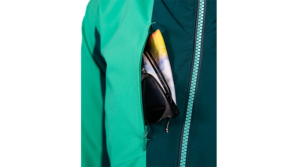 Obermeyer Malaki Jacket w/Faux Fur - Womens, LetS Galapago, 10, 11123-LETS GALAPAGO-10