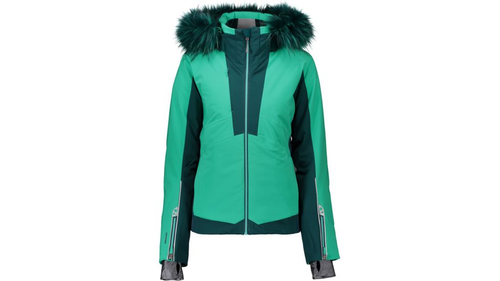 Obermeyer Malaki Jacket w/Faux Fur - Womens, LetS Galapago, 10, 11123-LETS GALAPAGO-10