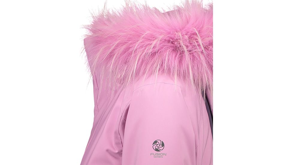 Obermeyer Malaki Jacket w/Faux Fur - Womens, Sheer Bliss, 6, 11123-SHEER BLISS-6