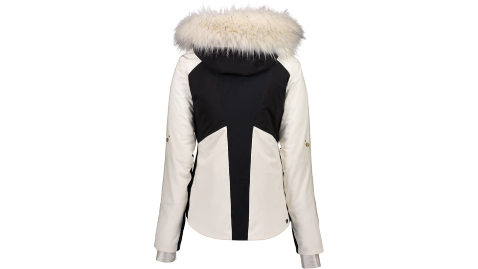 Obermeyer Malaki Jacket w/Faux Fur - Womens, Sheer Bliss, 8, 11123-SHEER BLISS-8