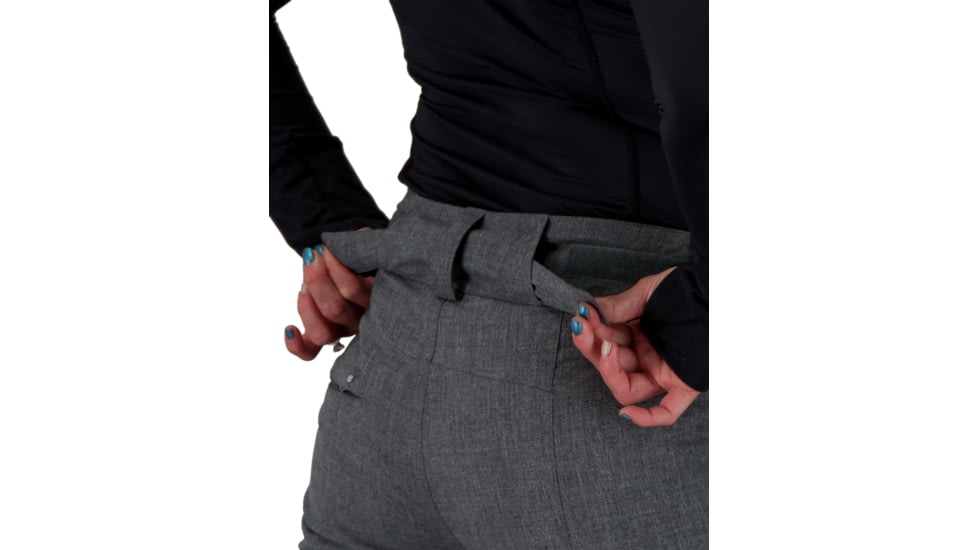 Obermeyer Malta Pant - Womens, Charcoal, 12, 15022-15006-12