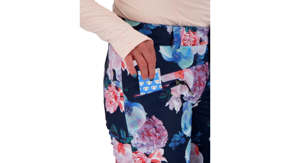 Obermeyer Malta Pant - Womens, Floral It!, 8, 15022-21128-8