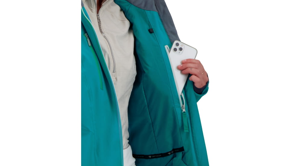 Obermeyer Nova Jacket - Womens, Aegean Blue, 18, 11165-21069-18
