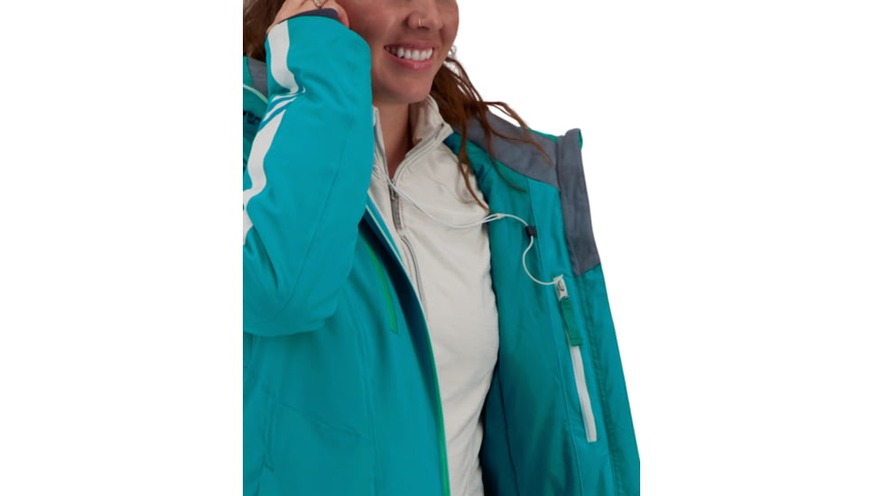 Obermeyer Nova Jacket - Womens, Aegean Blue, 18, 11165-21069-18