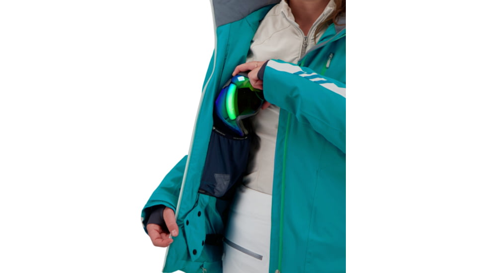Obermeyer Nova Jacket - Womens, Aegean Blue, 18, 11165-21069-18