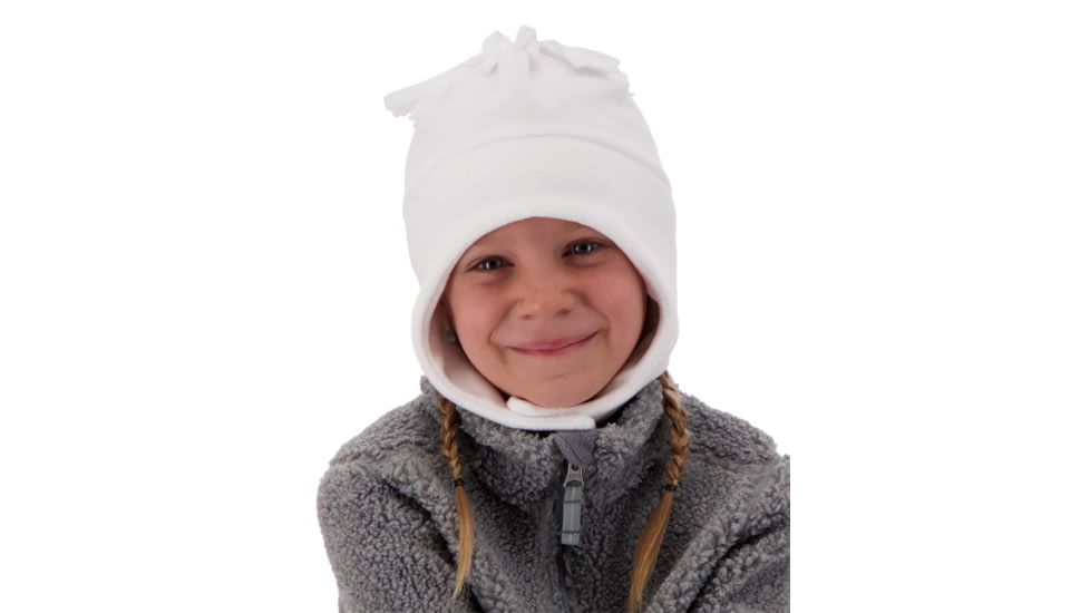 Obermeyer Orbit Fleece Hat, White, 5-8, 77014-16010-5-8