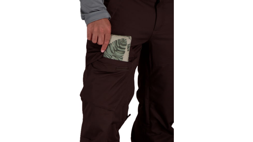 Obermeyer Orion Pant - Mens, Leather, Medium, Long, 25007-21019-ML