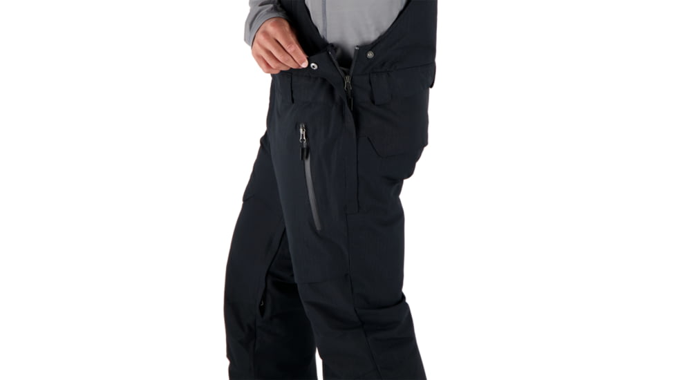 Obermeyer Perseus Bib Pant - Mens, Black, Small, 25005-16009-S