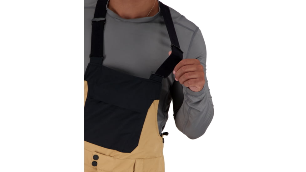 Obermeyer Perseus Bib Pant - Mens, Dune, Medium, 25005-21012-M