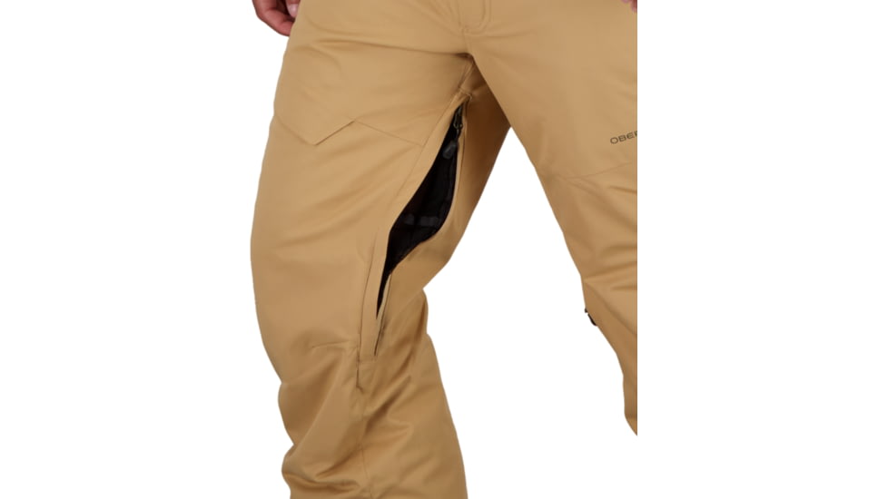 Obermeyer Perseus Bib Pant - Mens, Dune, Medium, 25005-21012-M