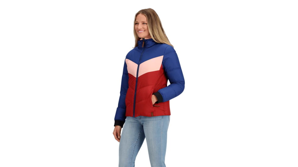 Obermeyer Peyton Down Jacket - Womens, Cherry Wood, Extra Small, Regular, 11201-23046-XS