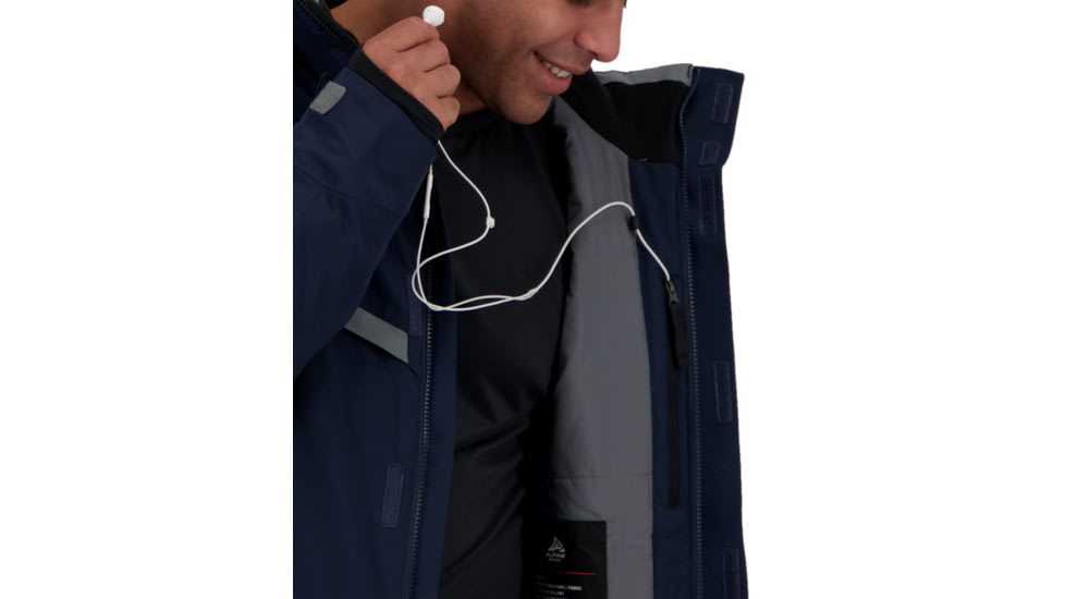 Obermeyer Primo Jacket - Men's, Medium, Tall, Admiral, 21109-21174-MT