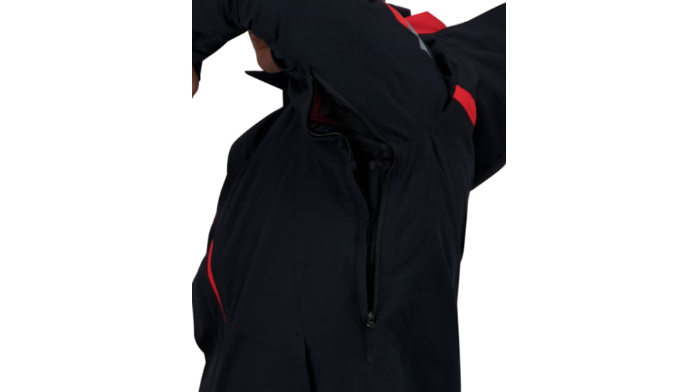 Obermeyer Primo Jacket - Men's, Medium, Regular, Black, 21109-16009-M