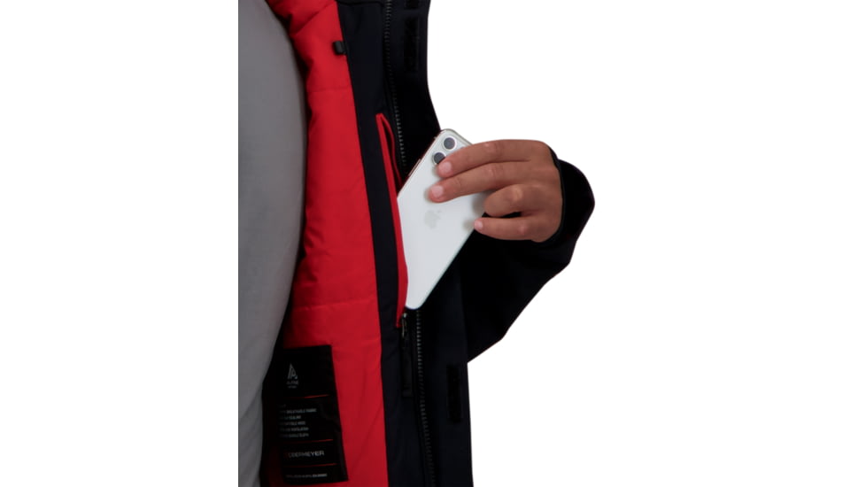 Obermeyer Primo Jacket - Men's, Medium, Regular, Black, 21109-16009-M