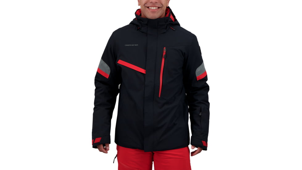 Obermeyer Primo Jacket - Men's, Medium, Regular, Black, 21109-16009-M