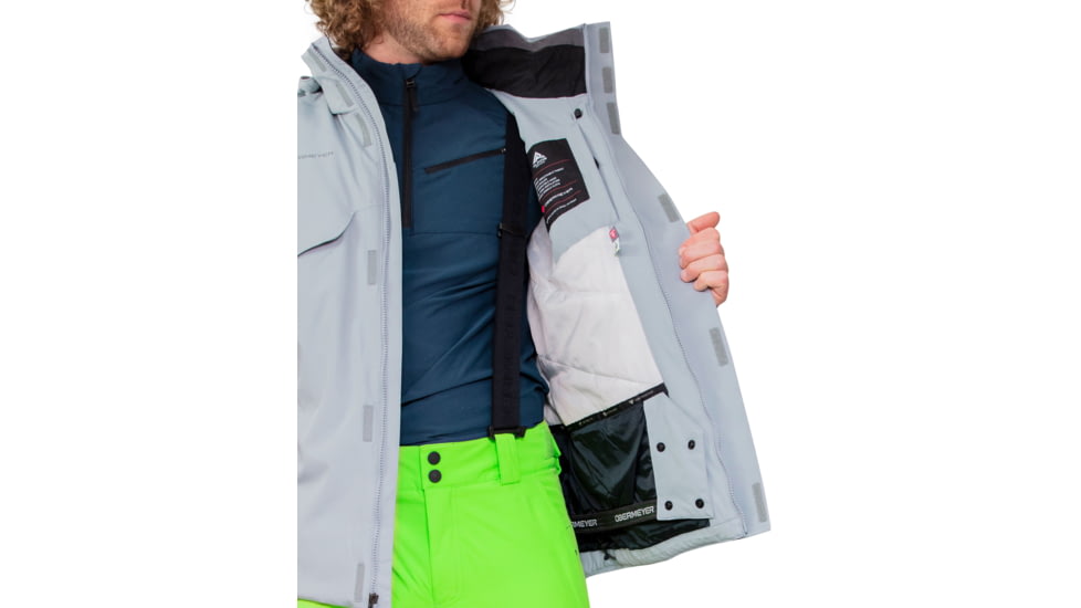 Obermeyer Primo Jacket - Mens, Large, Regular, Shale, 21109-22005-L