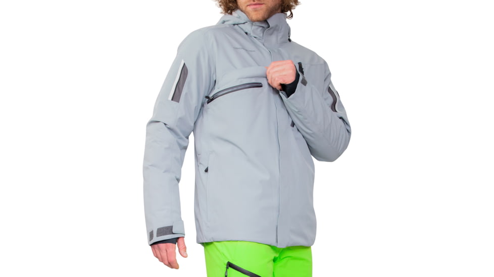 Obermeyer Primo Jacket - Mens, Large, Regular, Shale, 21109-22005-L