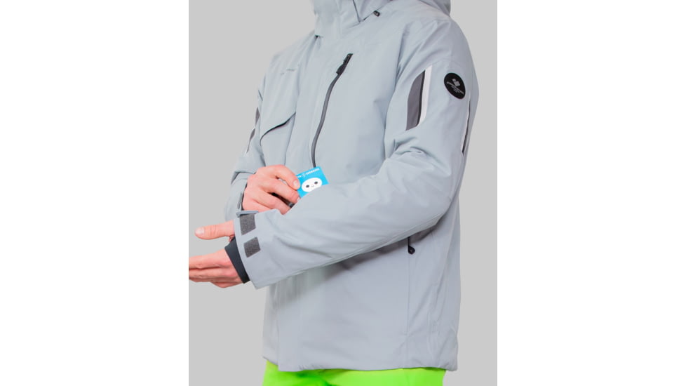 Obermeyer Primo Jacket - Mens, Small, Regular, Shale, 21109-22005-S