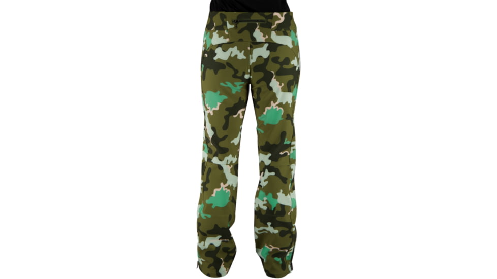 Obermeyer Printed Clio Softshell Pants - Womens, Saguaro Camo, 12, 15038-21131-12