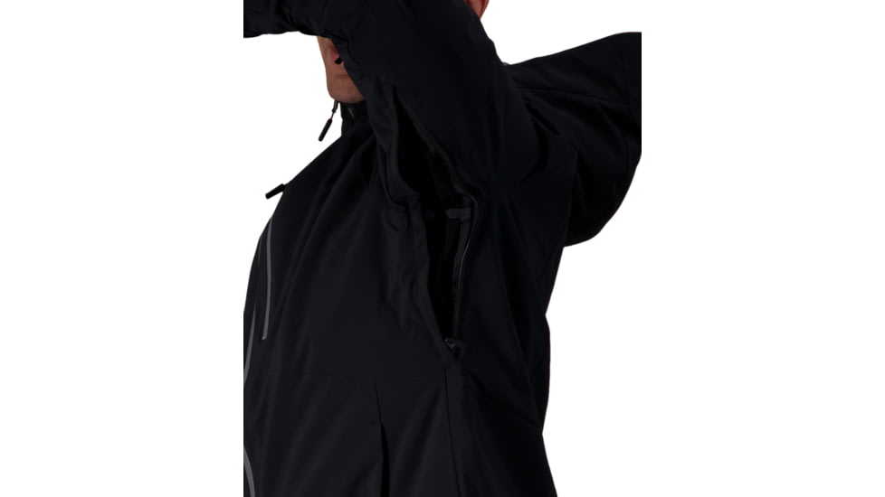 Obermeyer Raze Jacket - Men's, 2XL, Regular, Black, 21113-16009-2XL