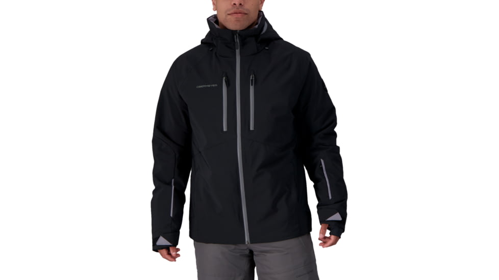 Obermeyer Raze Jacket - Men's, 2XL, Regular, Black, 21113-16009-2XL