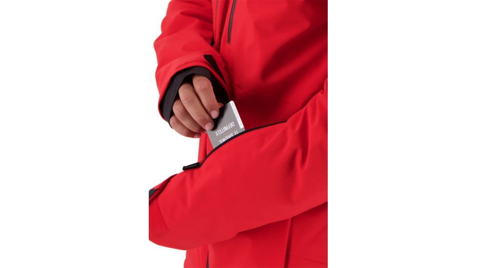 Obermeyer Raze Jacket - Mens, Brakelight, 2XLT, 21020-19042-2XLT