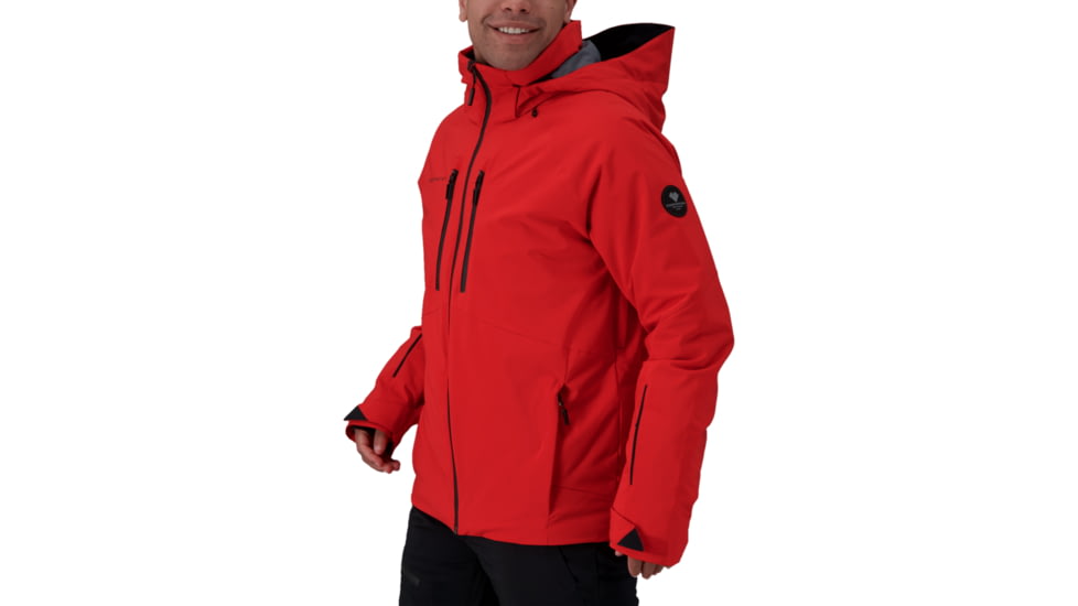 Obermeyer Raze Jacket - Men's, Small, Regular, Brakelight, 21113-19042-S