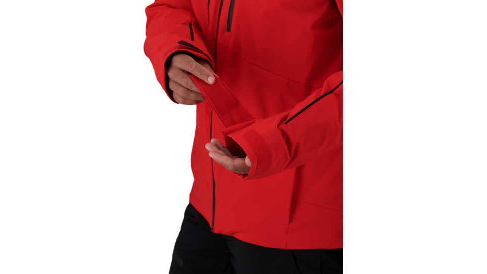 Obermeyer Raze Jacket - Men's, Small, Regular, Brakelight, 21113-19042-S