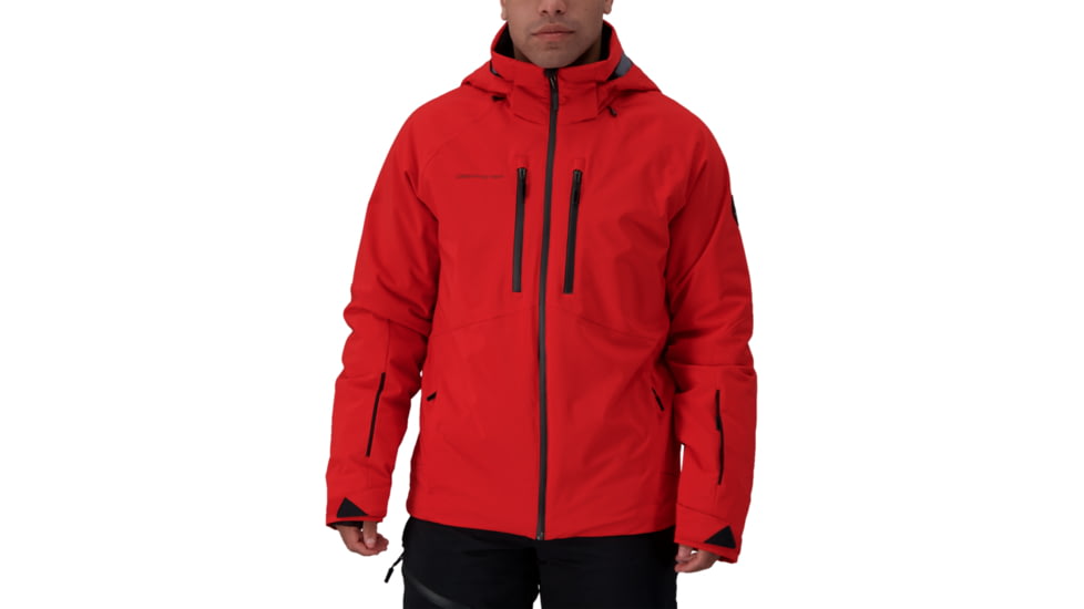 Obermeyer Raze Jacket - Men's, Small, Regular, Brakelight, 21113-19042-S