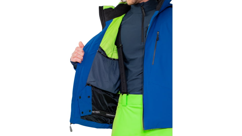 Obermeyer Raze Jacket - Men's, 2XL, Regular, Stellar, 21113-22162-2XL