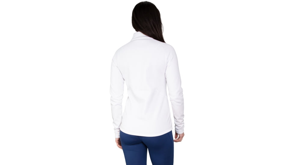 Obermeyer Sarah 1/4 Zip - Women's, Small, White, 17074-16010-S