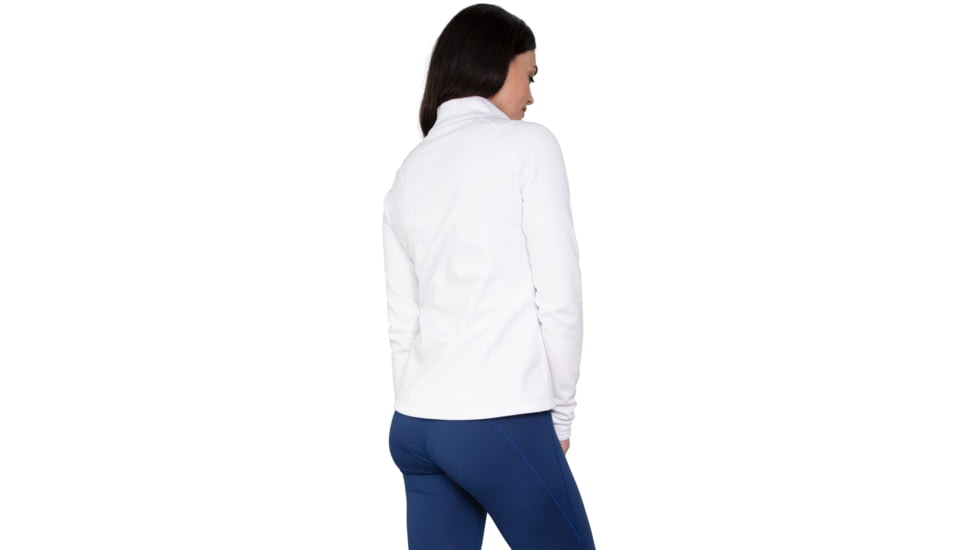 Obermeyer Sarah 1/4 Zip - Women's, Small, White, 17074-16010-S