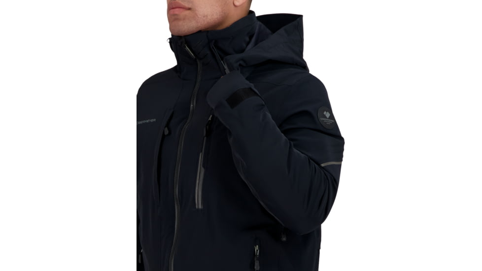 Obermeyer Stout Jacket - Mens, Black, 2XL, 21105-16009-2XL