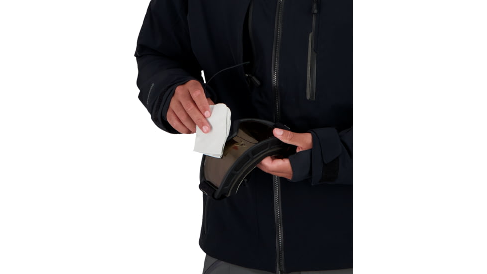 Obermeyer Stout Jacket - Mens, Black, 2XL, 21105-16009-2XL