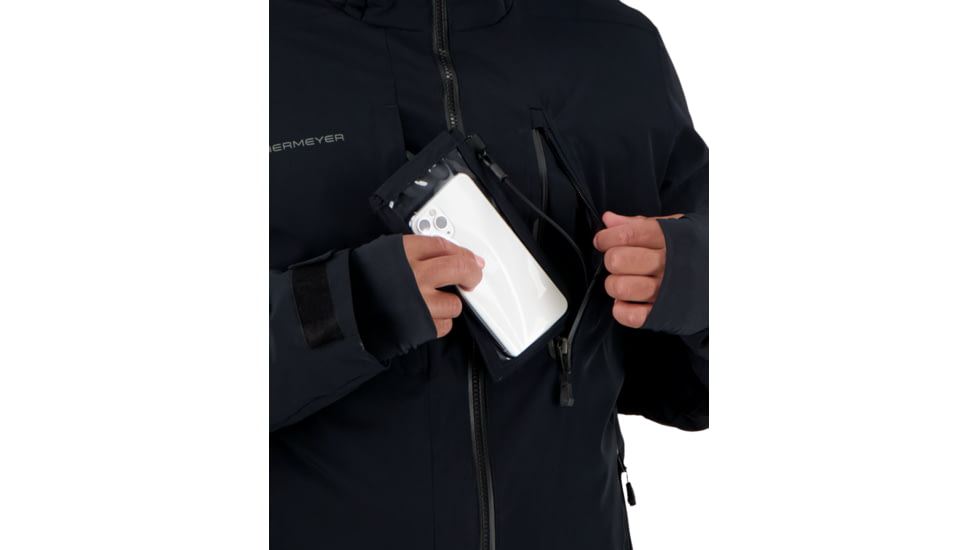 Obermeyer Stout Jacket - Mens, Black, 2XL, 21105-16009-2XL