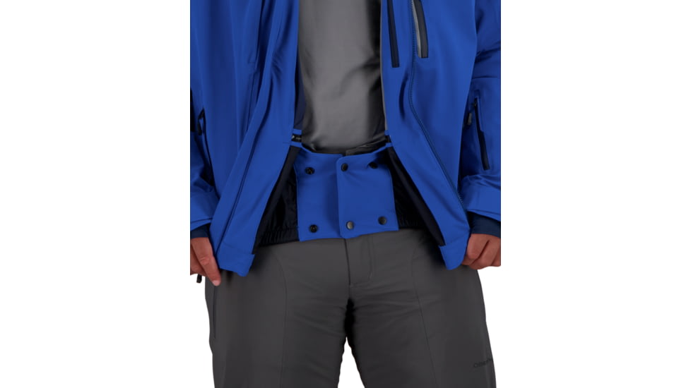Obermeyer Stout Jacket - Mens, Navigate, Medium, 21105-20160-M