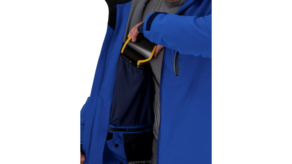 Obermeyer Stout Jacket - Mens, Navigate, Medium, 21105-20160-M