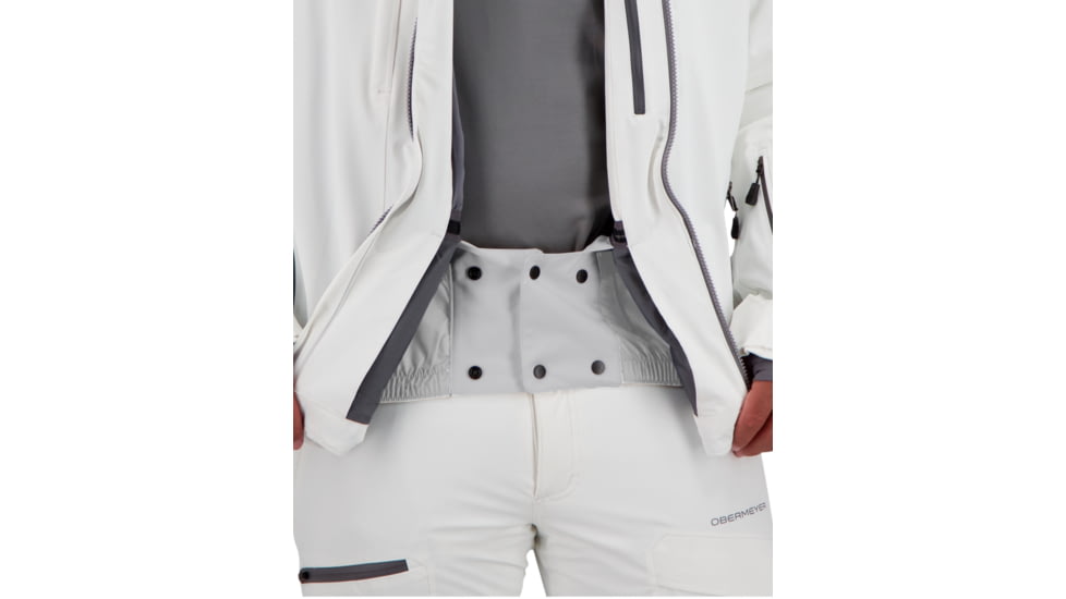 Obermeyer Stout Jacket - Mens, White, 2XL, 21105-16010-2XL