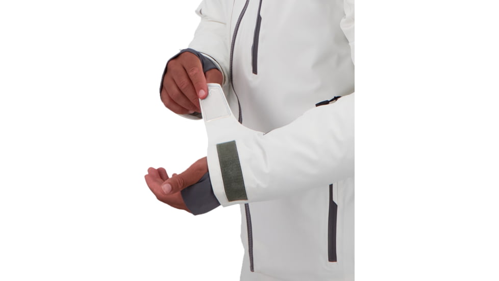 Obermeyer Stout Jacket - Mens, White, 2XL, 21105-16010-2XL