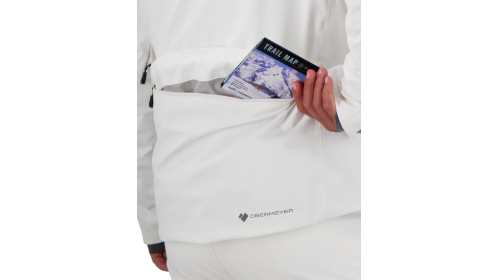 Obermeyer Stout Jacket - Mens, White, 2XL, 21105-16010-2XL