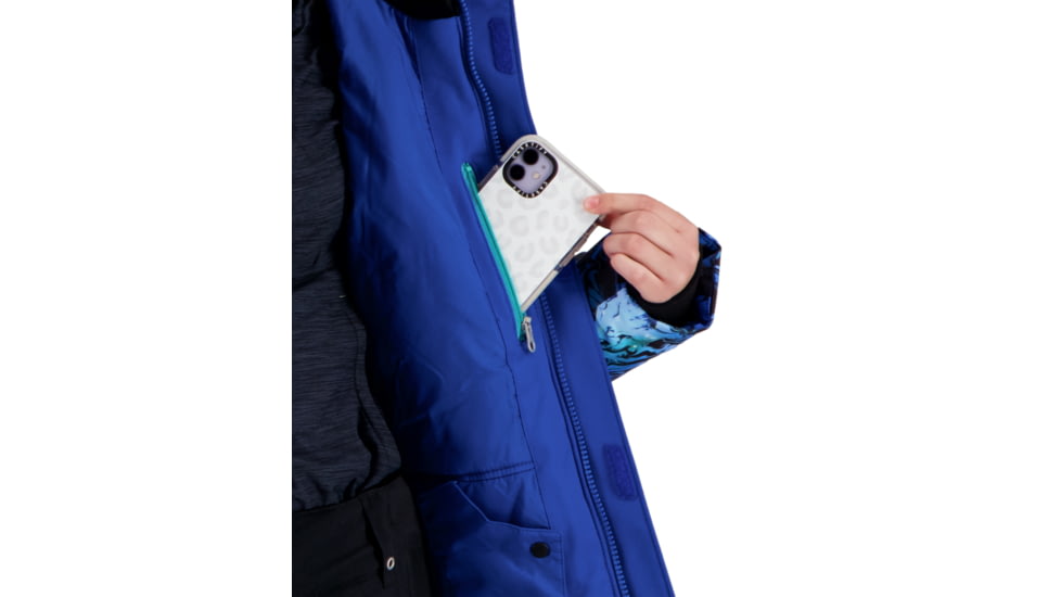 Obermeyer Taja Print Jacket - Girls, Space Out, Medium, 31071-21163-M