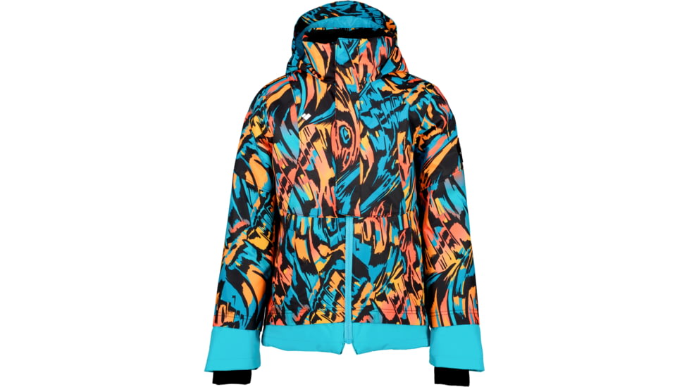 Obermeyer Taja Print Jacket - Girls, Small, Swirl-Wind, 31081-22125-S