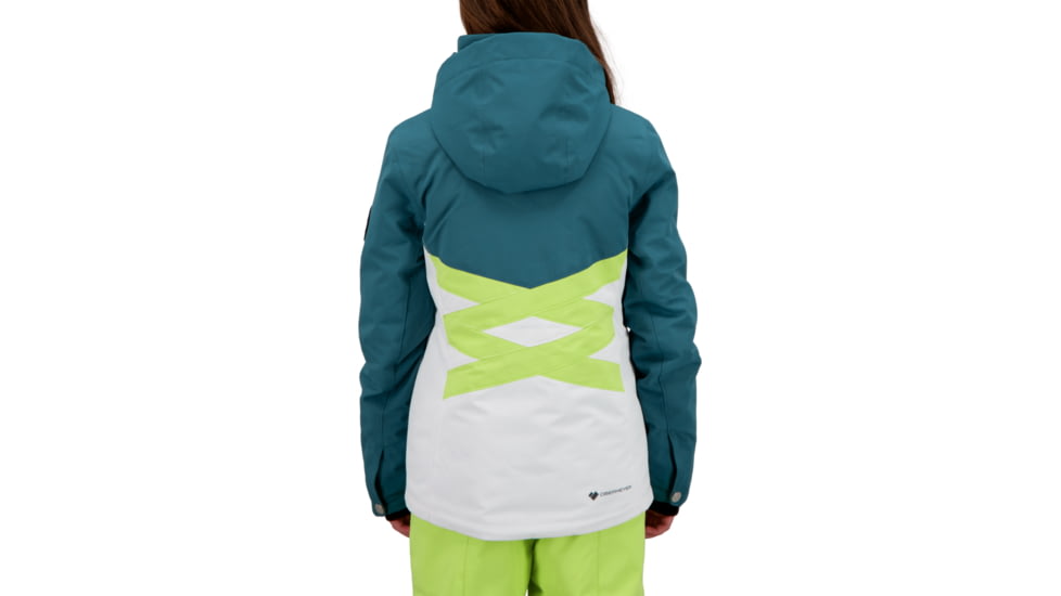 Obermeyer Taylor Jacket - Girls, In Too Deep, Large, 31072-21171-L