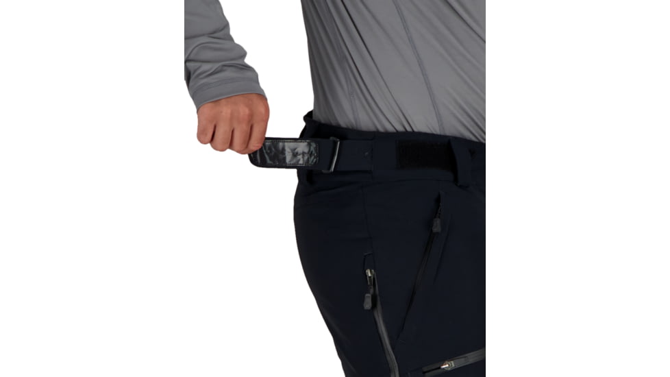 Obermeyer Theta Pant - Mens, Black, Large, 25039-16009-L